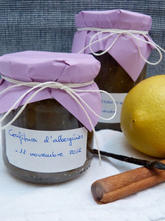 confitura d'albergínia