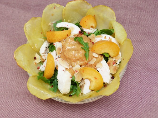 Ensalada de pollastre de la coronació