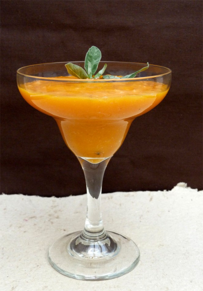 Crema de carabassa i mango