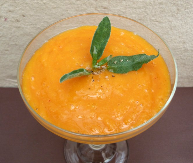 Crema de carabassa i mango1