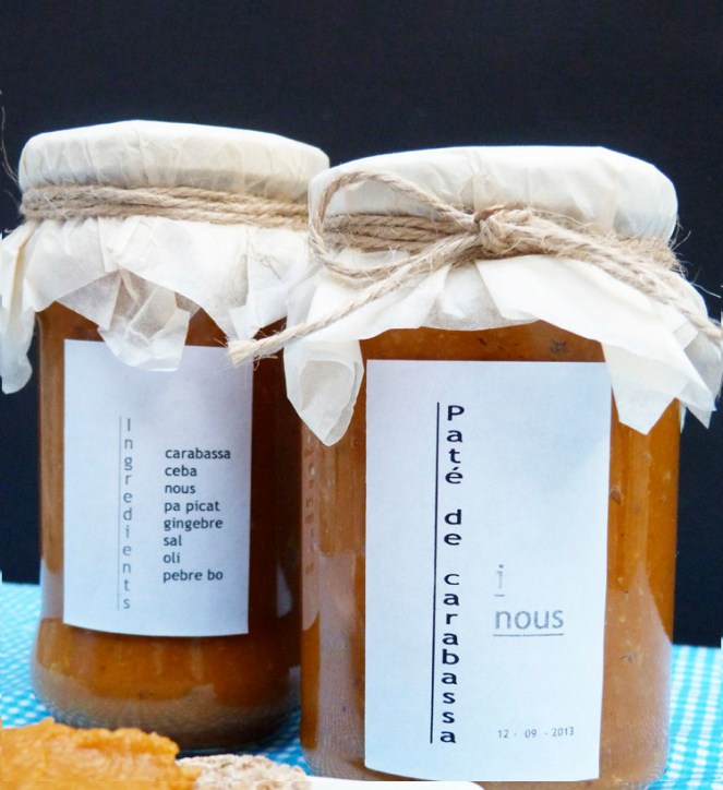 paté de carabassa nous